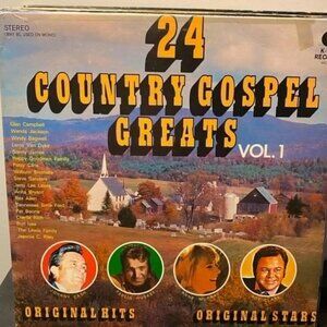 24 Country Gospel Greats Vol. 1 Vg+ AJ1